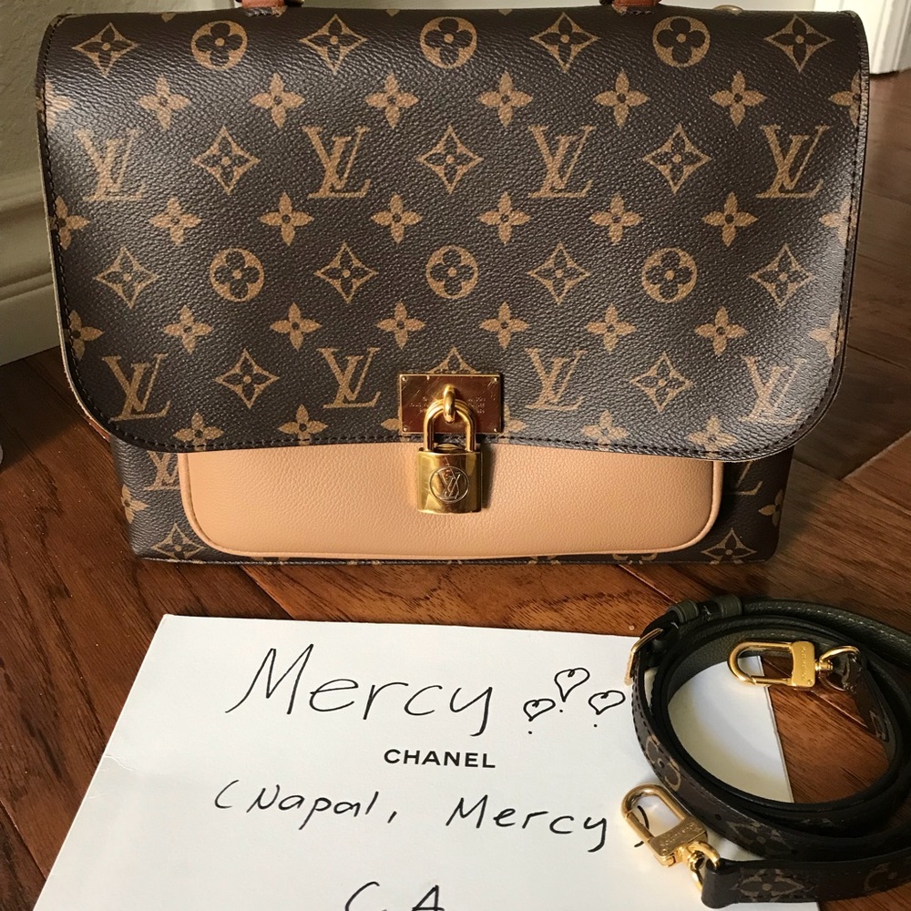 SOLD!!! Louis Vuitton Marignan In Sesame